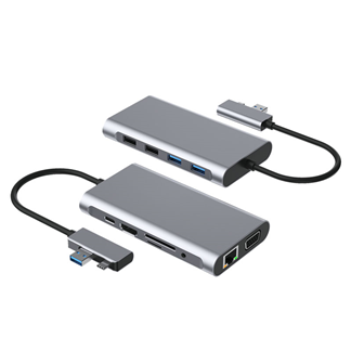 USB C HUB-11 in 1